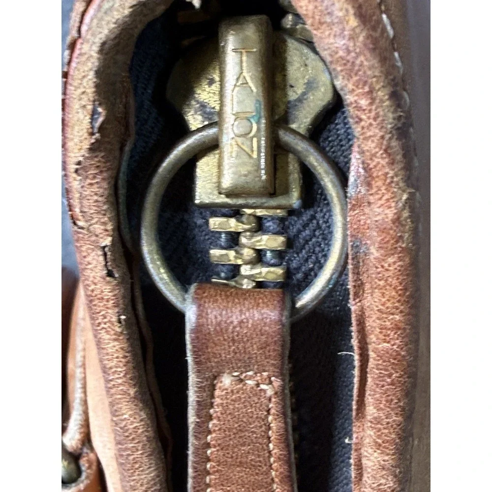 vtg 70s Coach NYC Glove Tanned Leather Doctor Slim Satchel Bag Tan USA